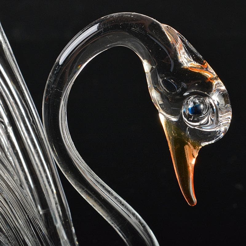 Baccarat　バカラ　クリスタルガラス　白鳥　スワン　置物　V　R6982