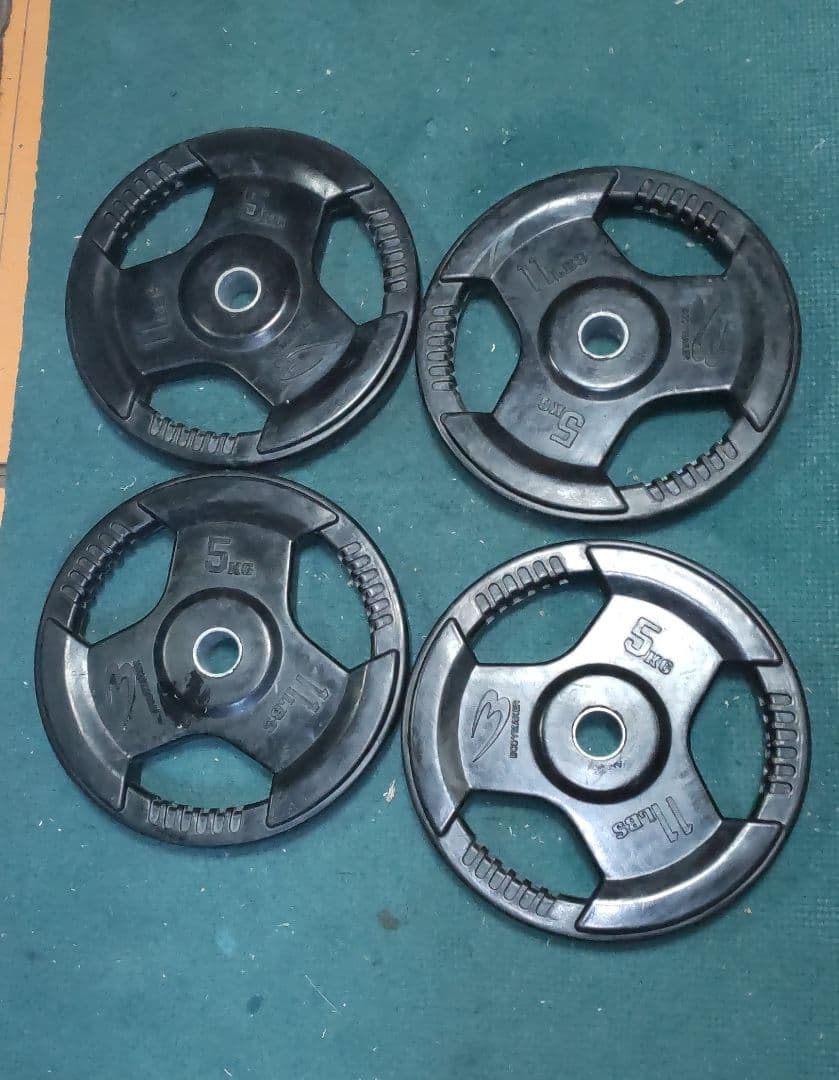 BODYMAKER 5kgプレート 4枚 28mm 用