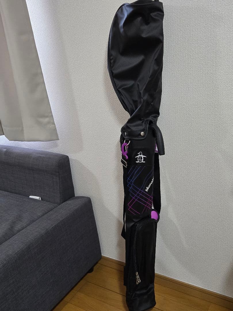 《美品》マンシングウェア ゴルフバッグ