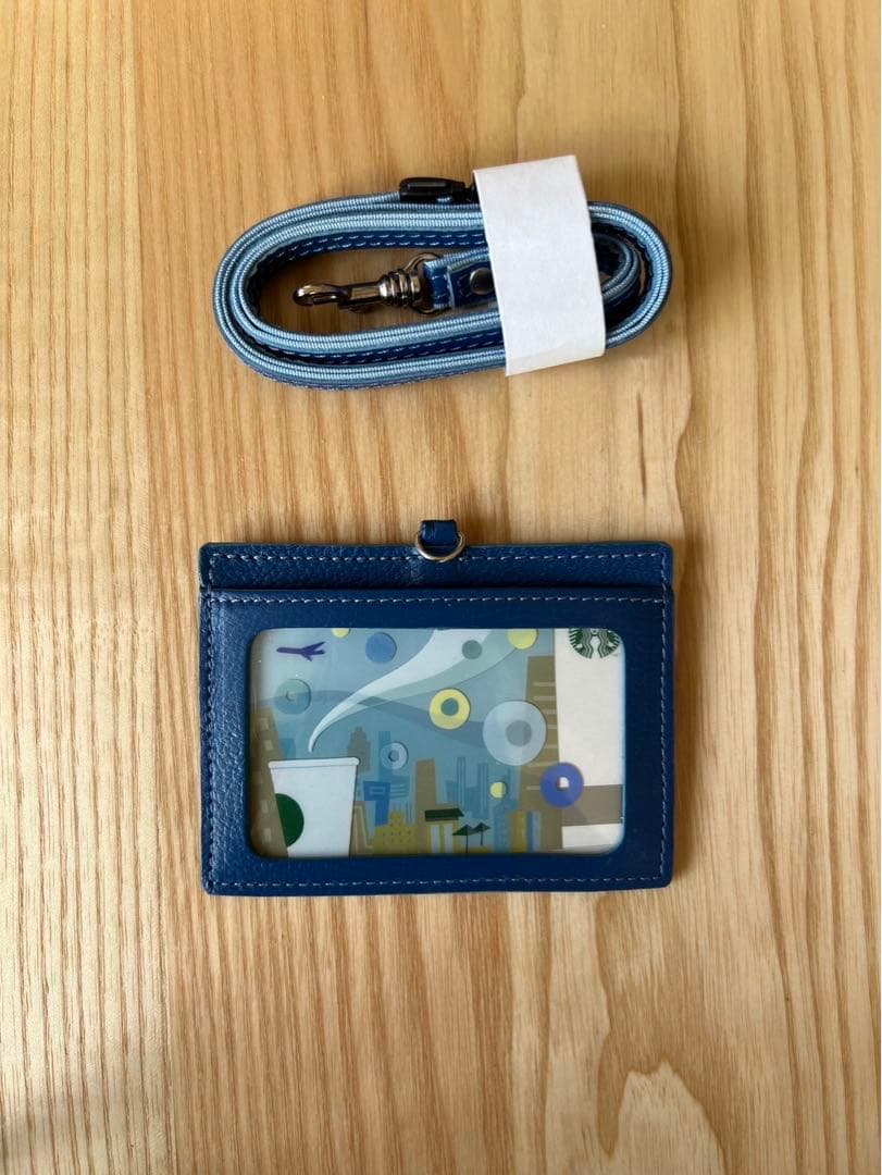 ANA スターバックスカードとレザーカードケース機内限定　2013年レア