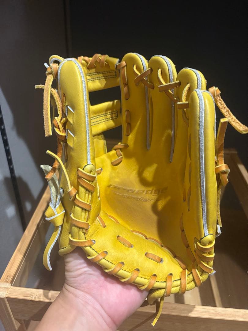 SSK 軟式内野用オーダー イエロー