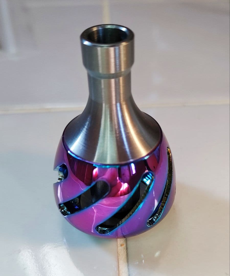 ラブ　30mm パワーハンドルノブ　レインボーカラー8個セット