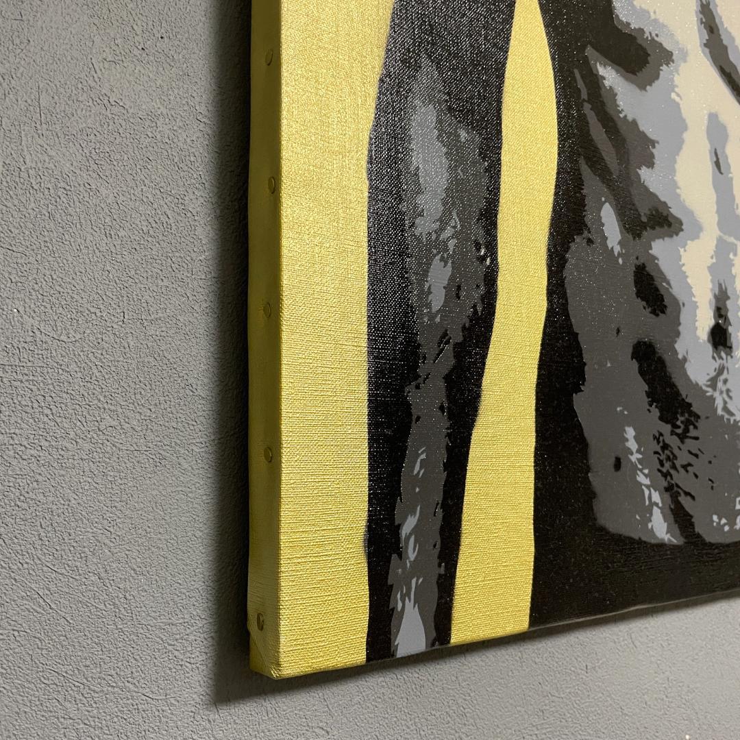 PITS Body 01 シルクスクリーン キャンバス 2010年