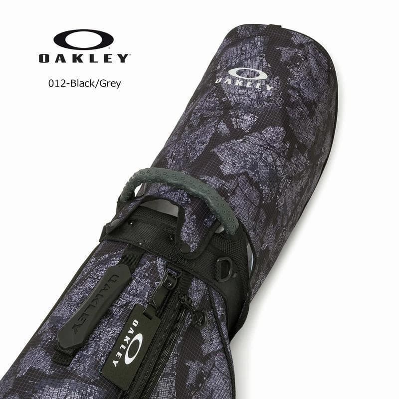 新品 オークリー OAKLEY ゴルフ スタンドキャディバッグ ブラックグレー
