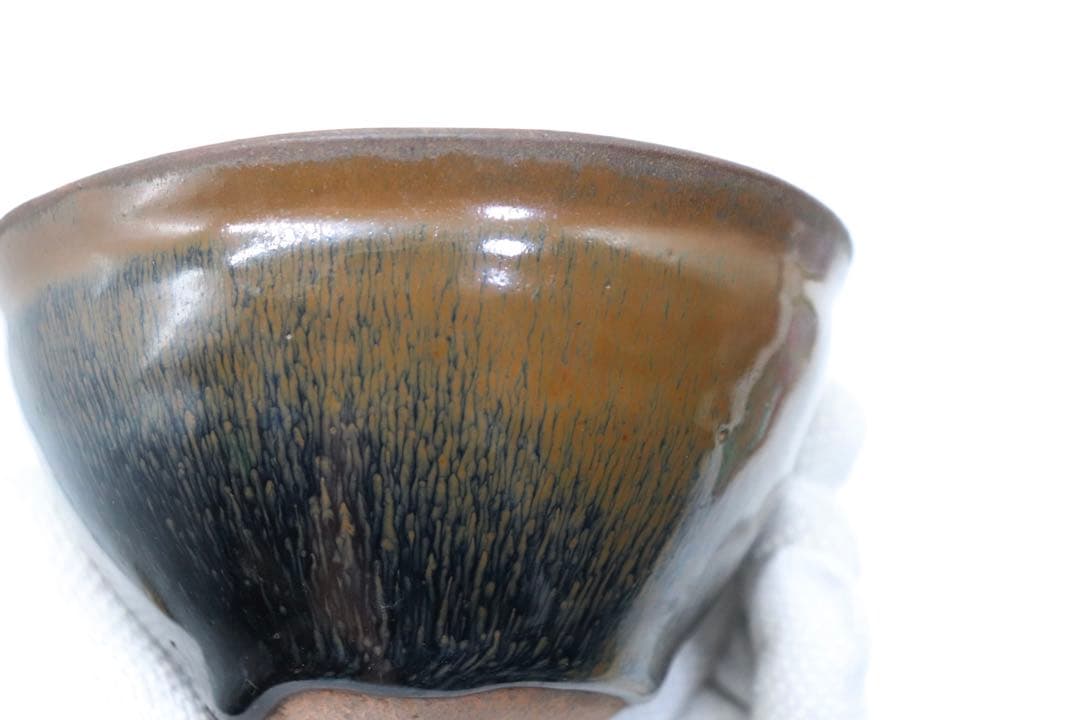 中国　兎豪天目茶碗　建窯　茶器　送料込み251003