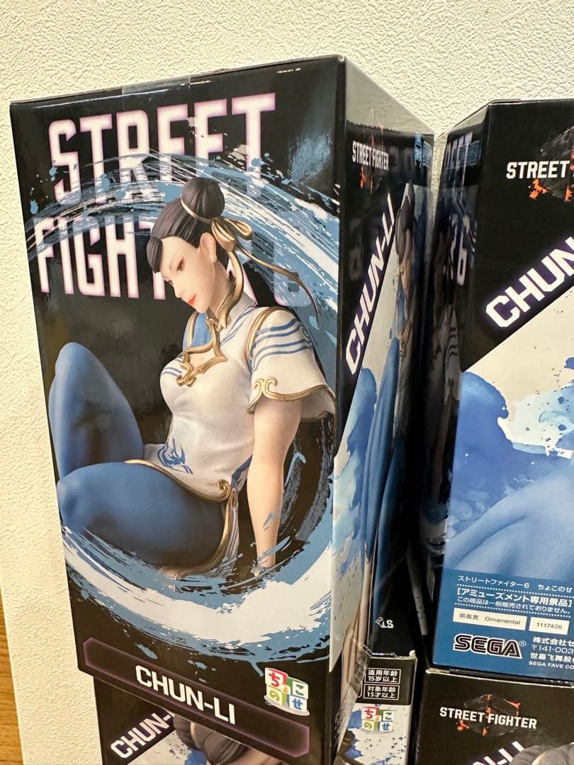 ストリートファイター6 ちょこのせ プレミアムフィギュア 春麗9個セット