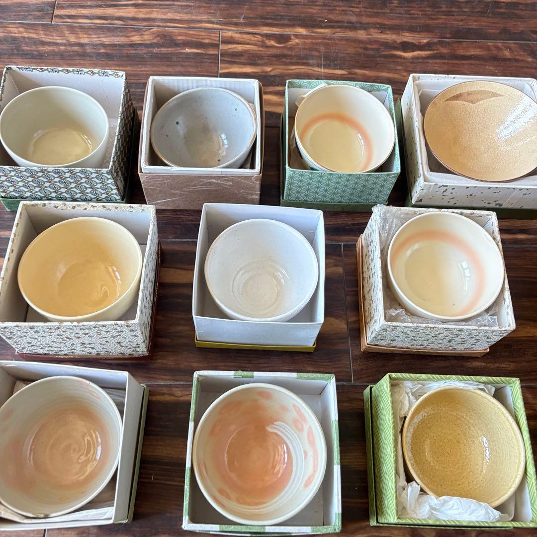 茶碗 抹茶碗 まとめて 10点 茶道具 陶器 いろいろ まとめて