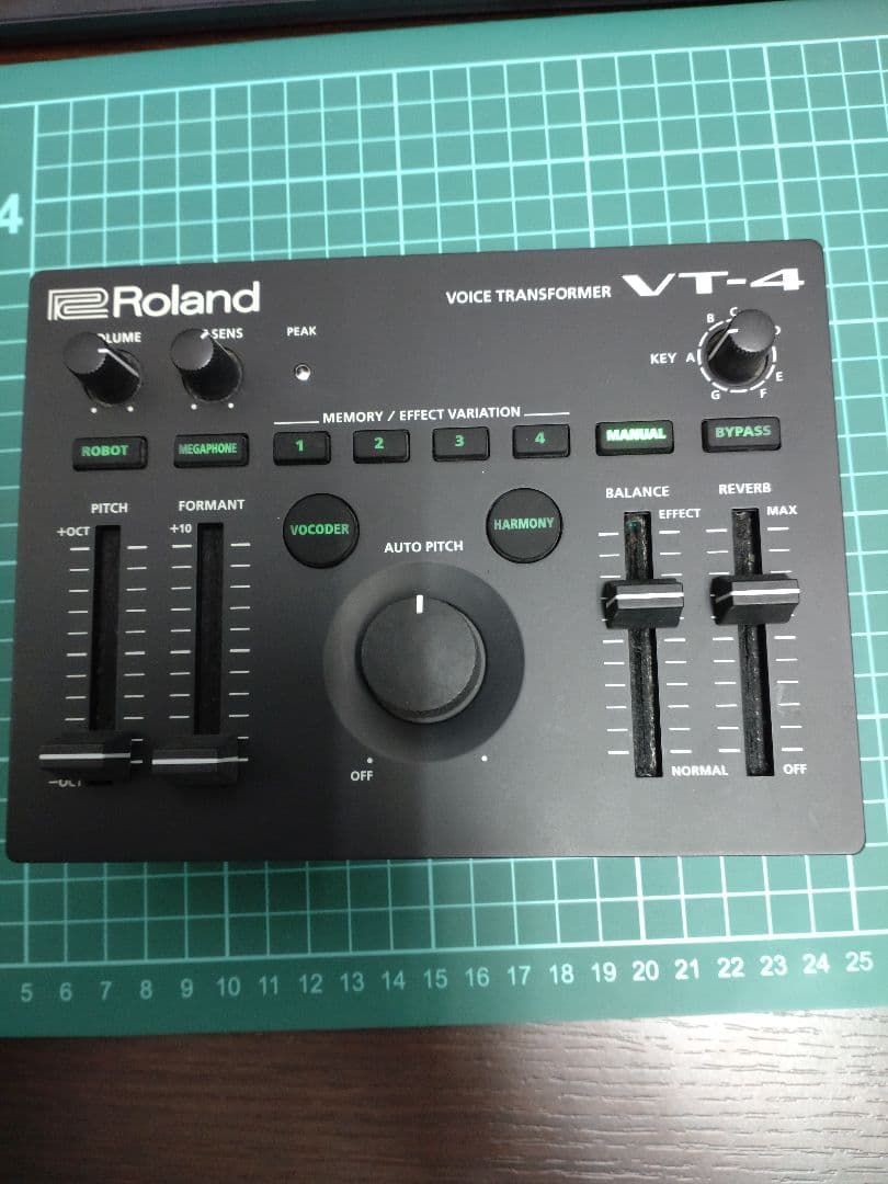 【動作確認済み】Roland VT-4 ボイストランスフォーマー