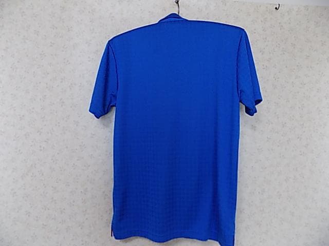 46428　フィラゴルフ　ポロシャツ　青　M
