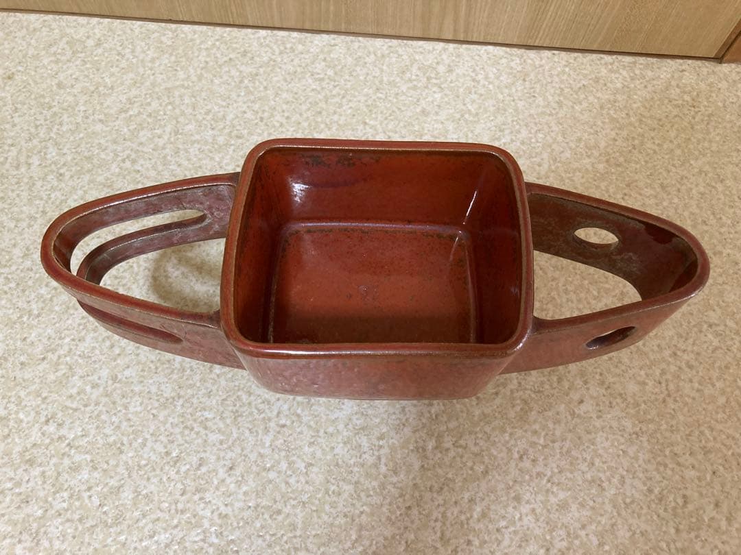 瓷器  置物　アンティーク　铭刻有り