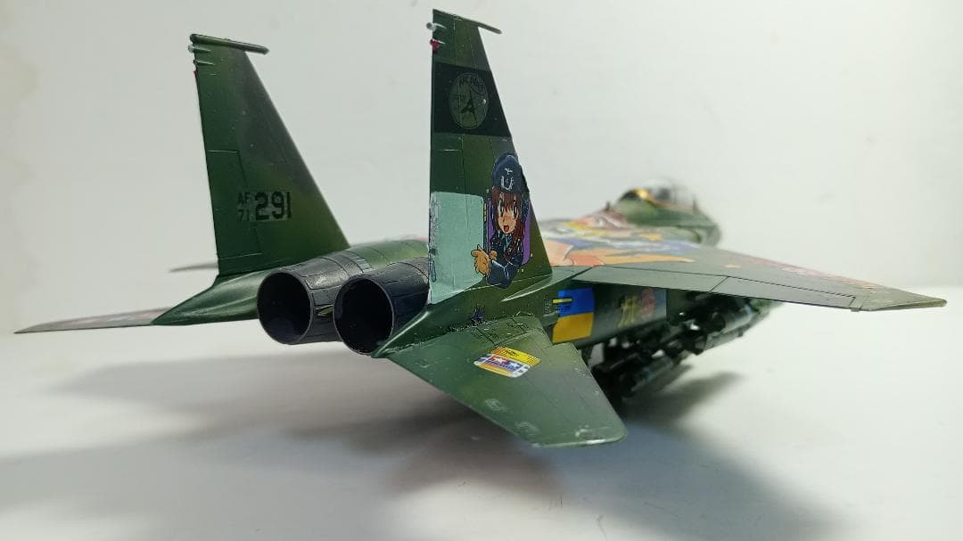 ハセガワF-15Eストライクイーグル 『プラモのモ子ちゃん』仕様
