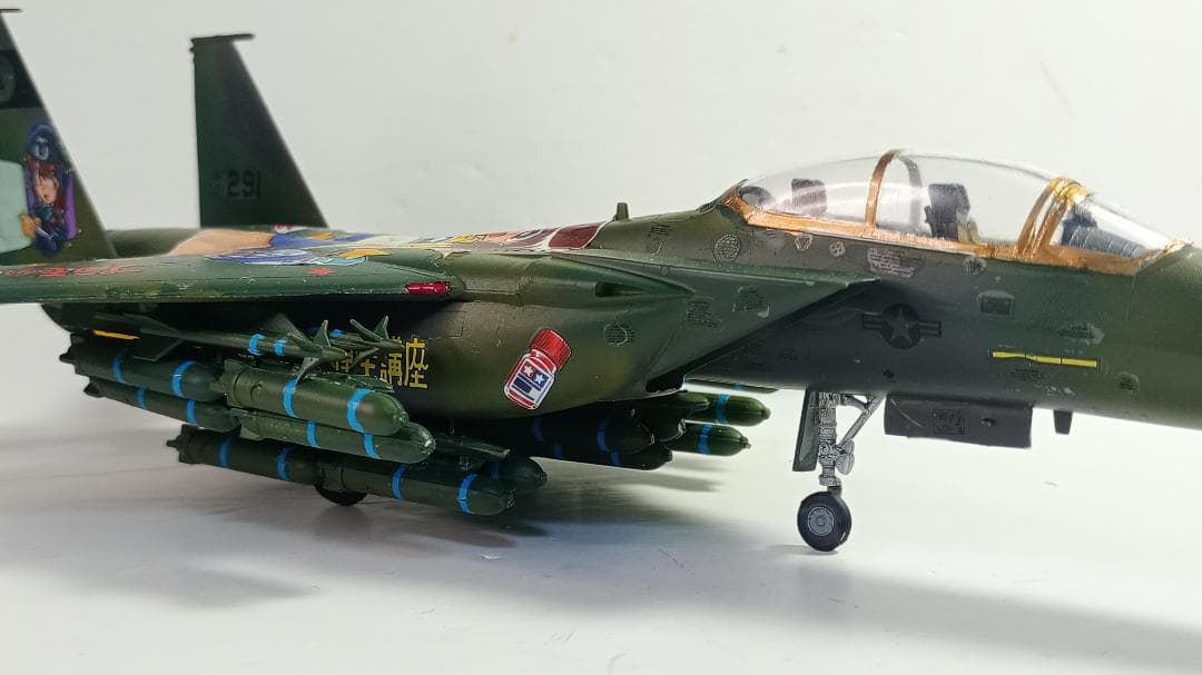 ハセガワF-15Eストライクイーグル 『プラモのモ子ちゃん』仕様