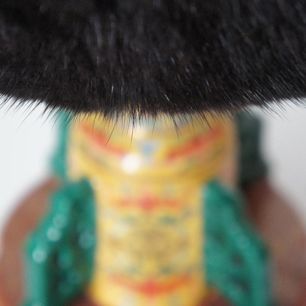 【珍】　皇帝冠　中国古美術　真珠貂皮　清朝様式