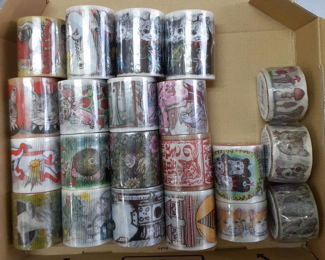 ヒグチユウコ　養生テープ　マスキングテープ　ボリス雑貨店　まとめ売り