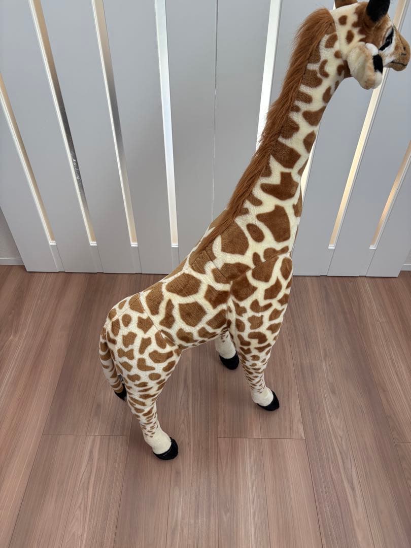 大きい　キリンぬいぐるみ　かわいい