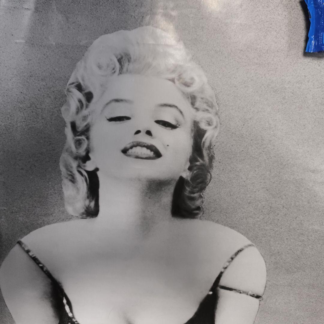 【希少・実物大】マリリン・モンロー モノクロポスター