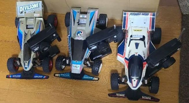 タミヤラジコン３台