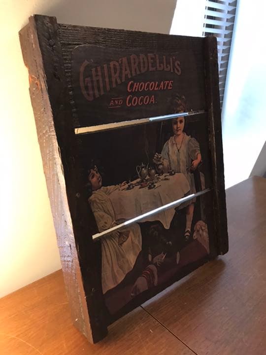 ヴィンテージ　Ghirardelli Chocolate ギラデリチョコレート