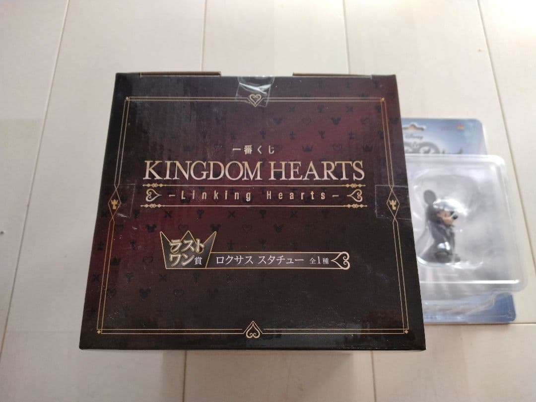 【未開封】一番くじ キングダムハーツ ラストワン賞 ロクサス 王様ミッキーつき