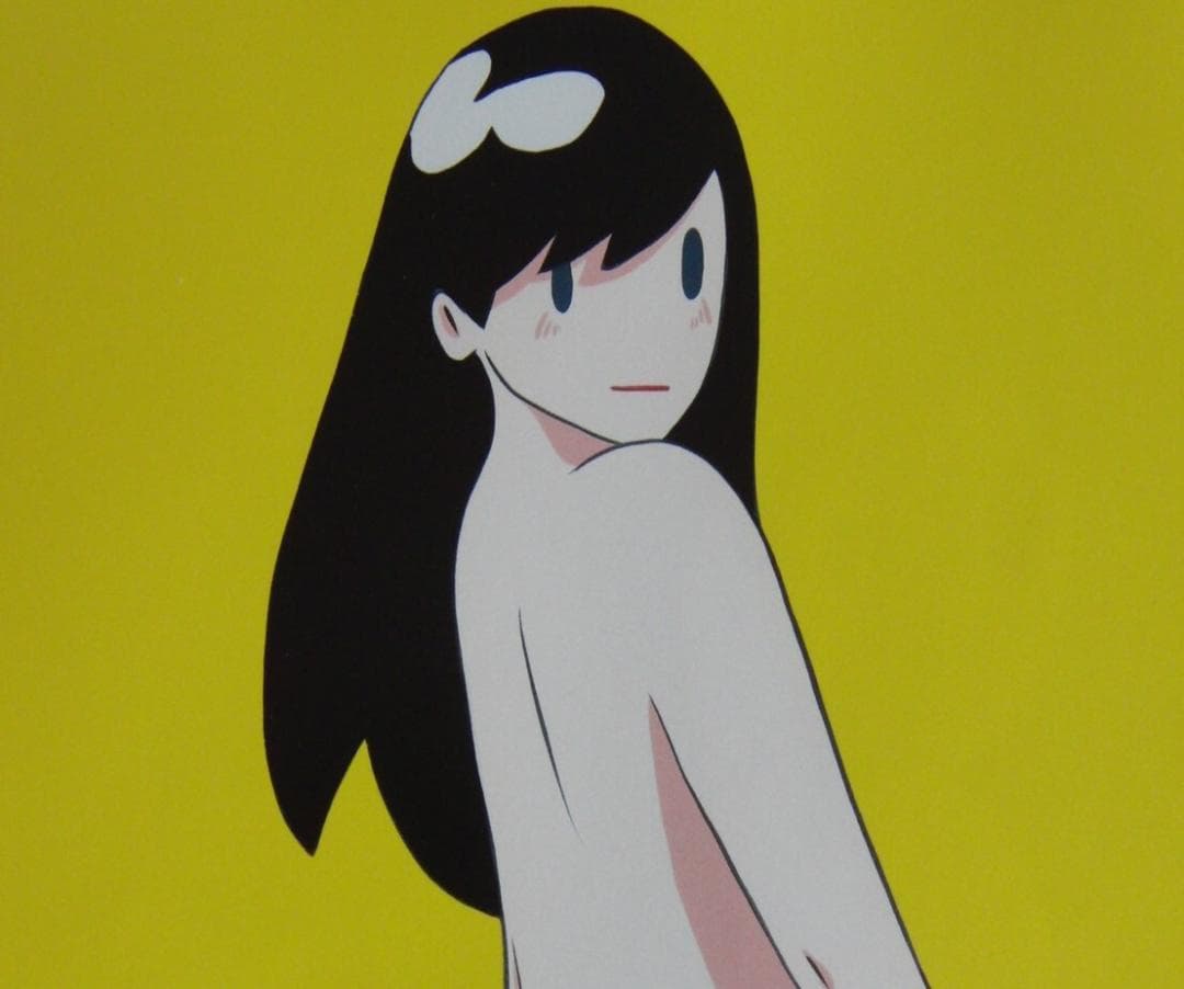 天野タケル「VENUS(YELLOW)」　 希少画集・額装画、日本製新品額縁