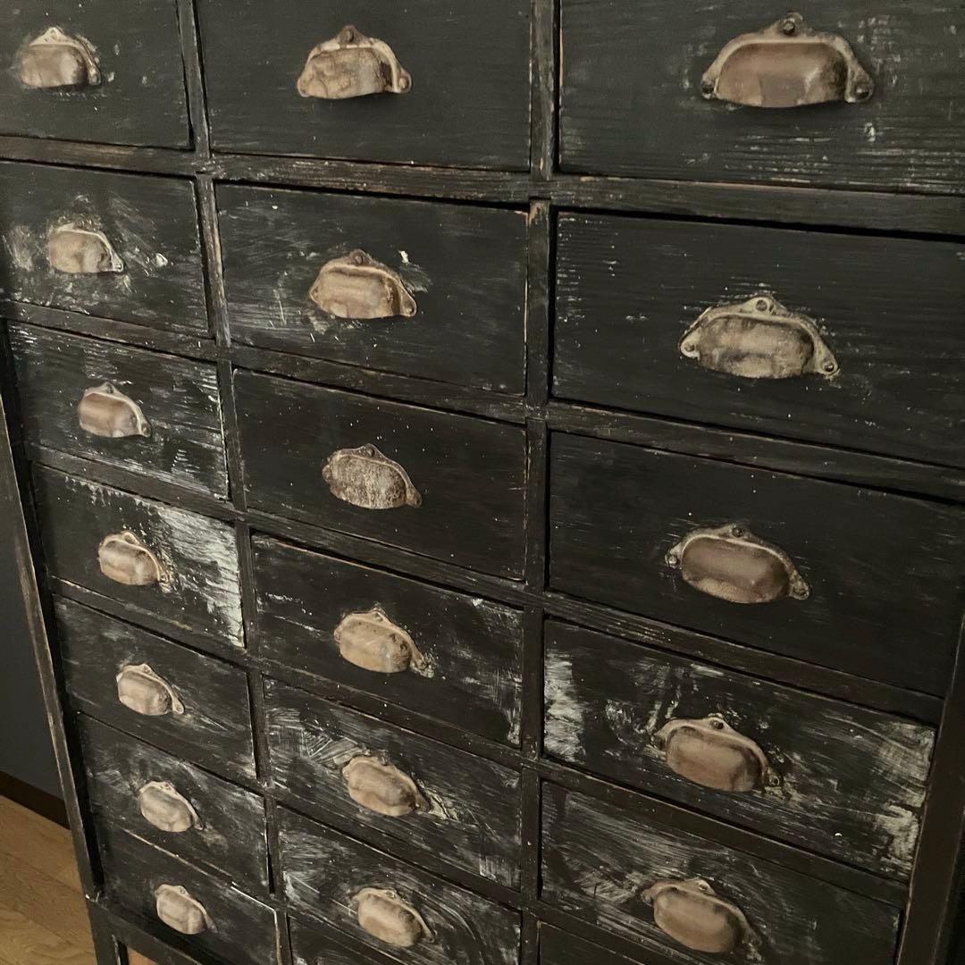 フランス アンティーク シェルフ インダストリアルラック キャビネット