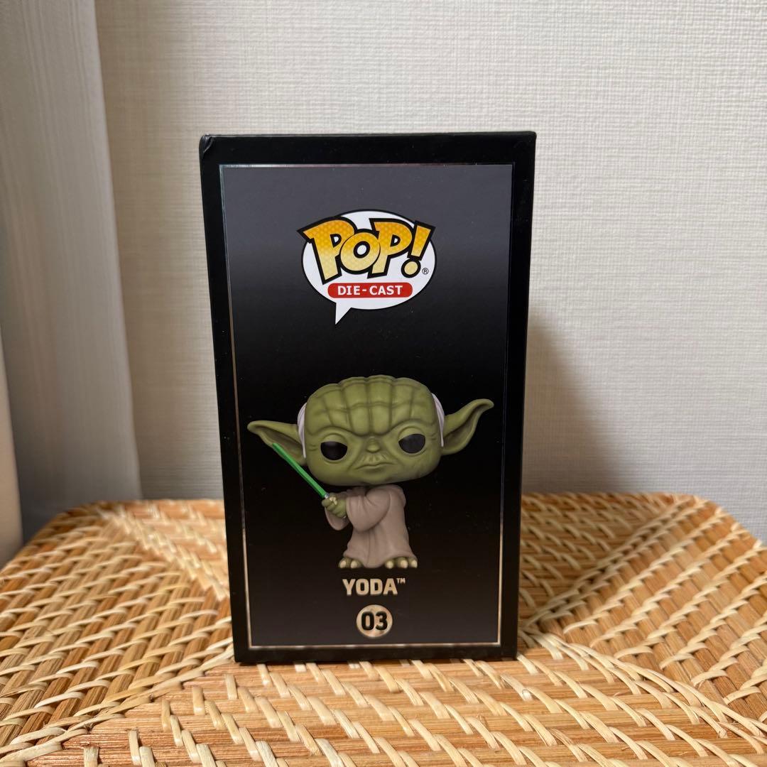 ⭐︎激レア⭐︎Pop! Die-Cast Yoda with Lightsaber