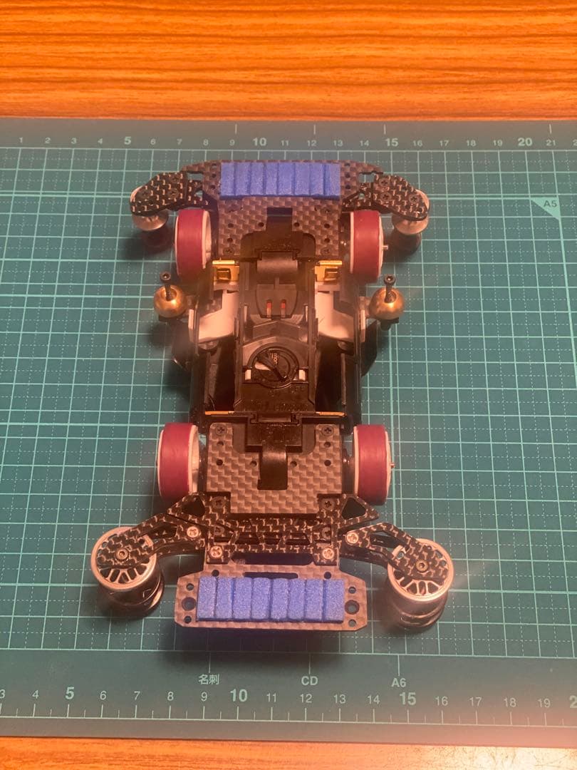 ミニ四駆 完成品 サンダーショット MSフレキ イービルワイヤー