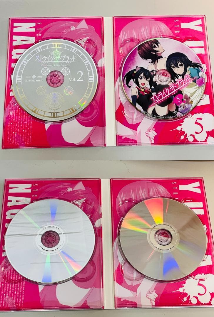 ◆ストライク・ザ・ブラッド DVD BOX１、２セット　09370