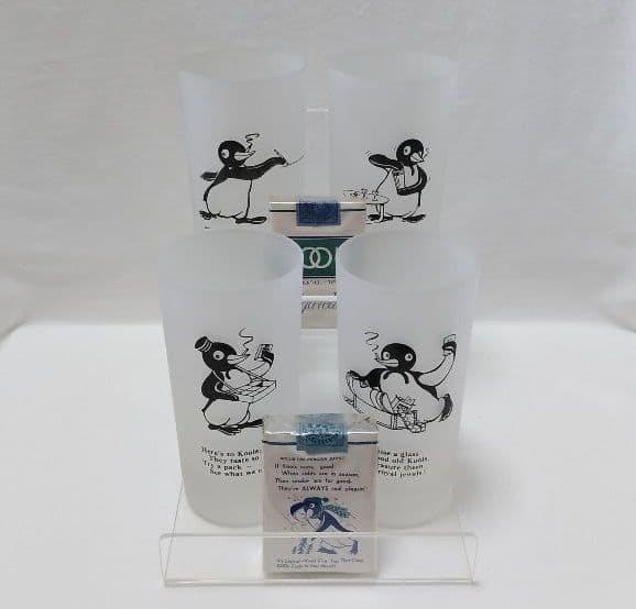 ペンギン KOOLクールアンティーク❤︎1954年プロステッドグラス完璧セット！