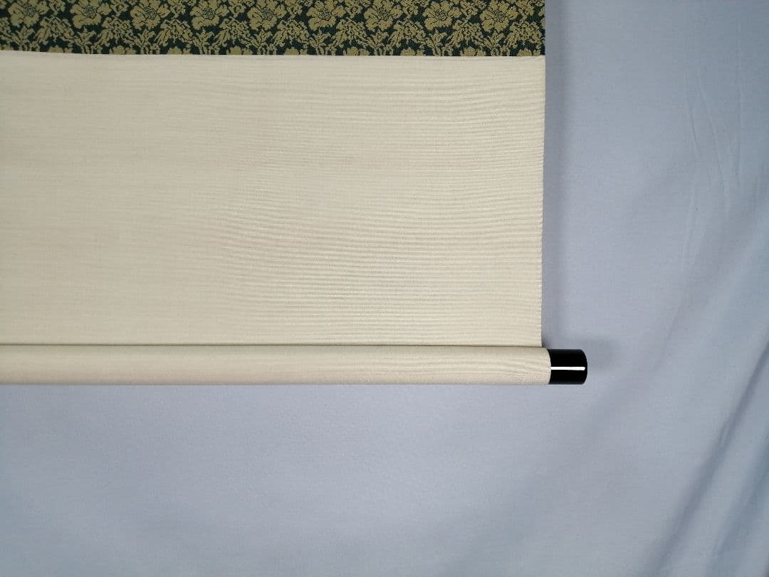 【茶道具】前大徳寺 朴堂和尚筆「一喝」横物　茶掛　掛軸C92