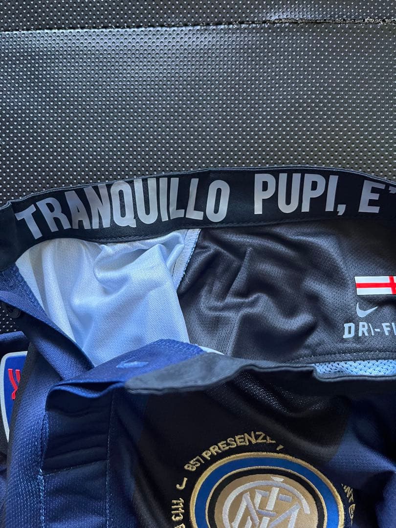 インテル 13/14 サネッティ #4　ユニフォーム　選手支給品　引退記念