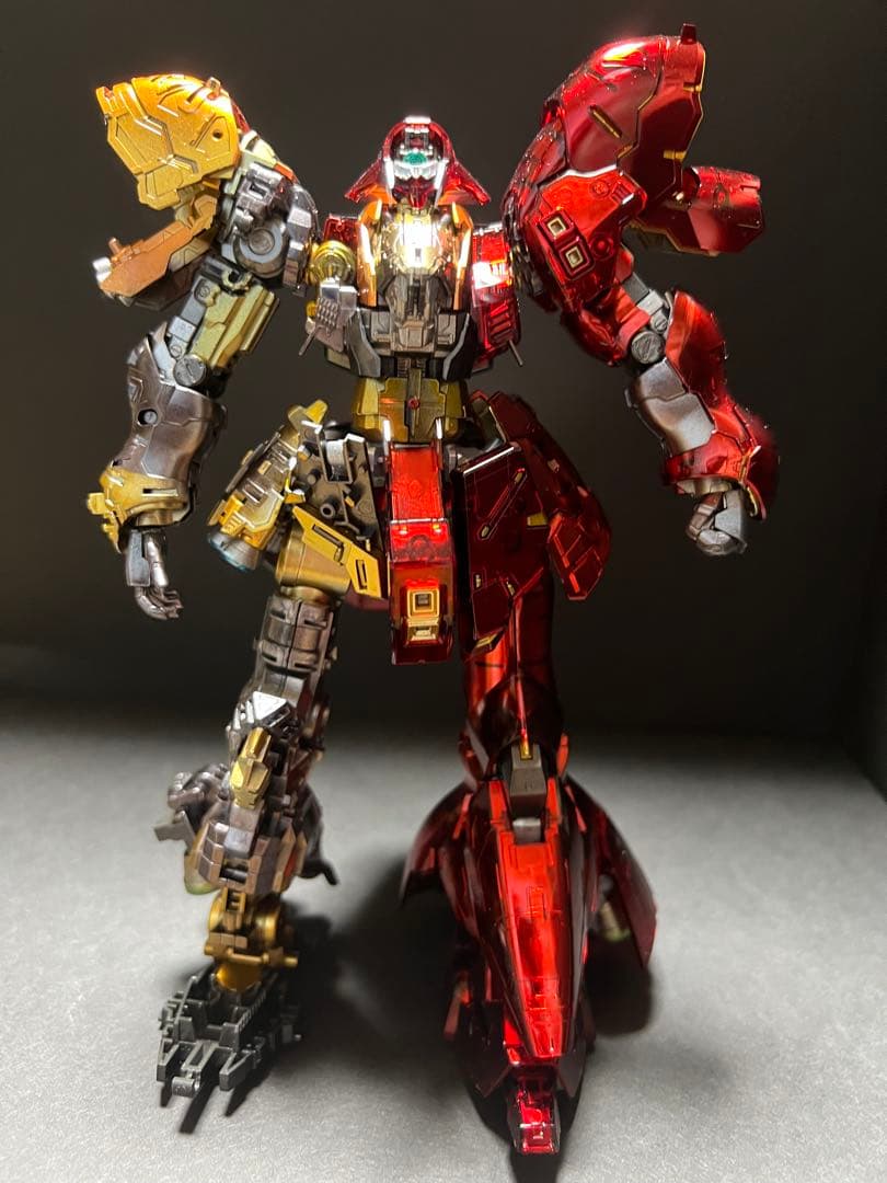 RG サザビー メカニカルコアメッキ 塗装済 完成品 ガンダムベース限定