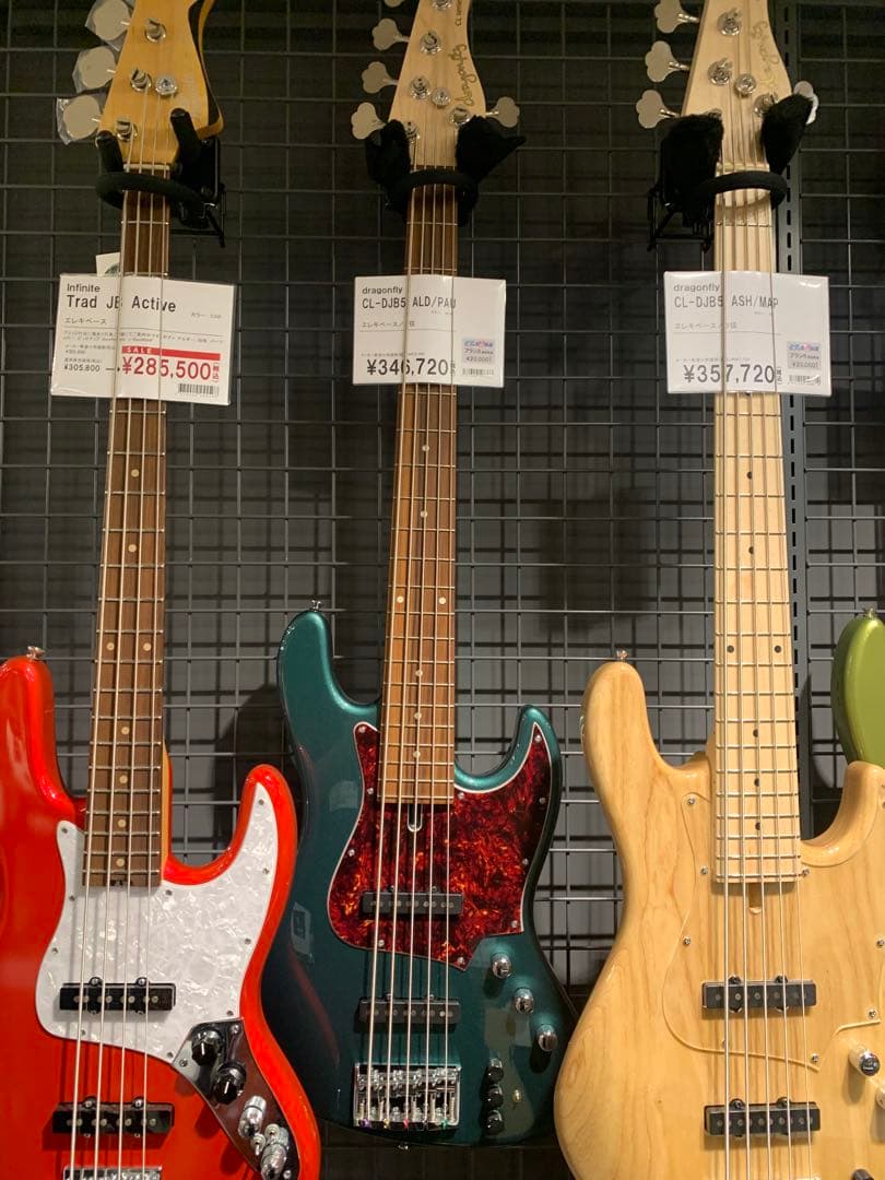 エレキベース dragonfly CL-DJB5 ALD/PAU