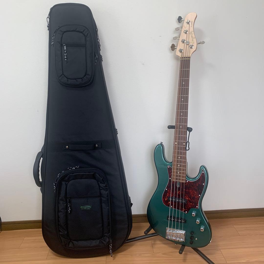 エレキベース dragonfly CL-DJB5 ALD/PAU