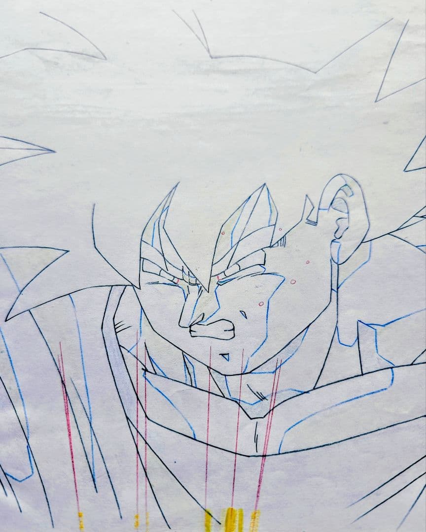 【セル画】③　ドラコンボールＺ　悟空　動画、撮影記録有り