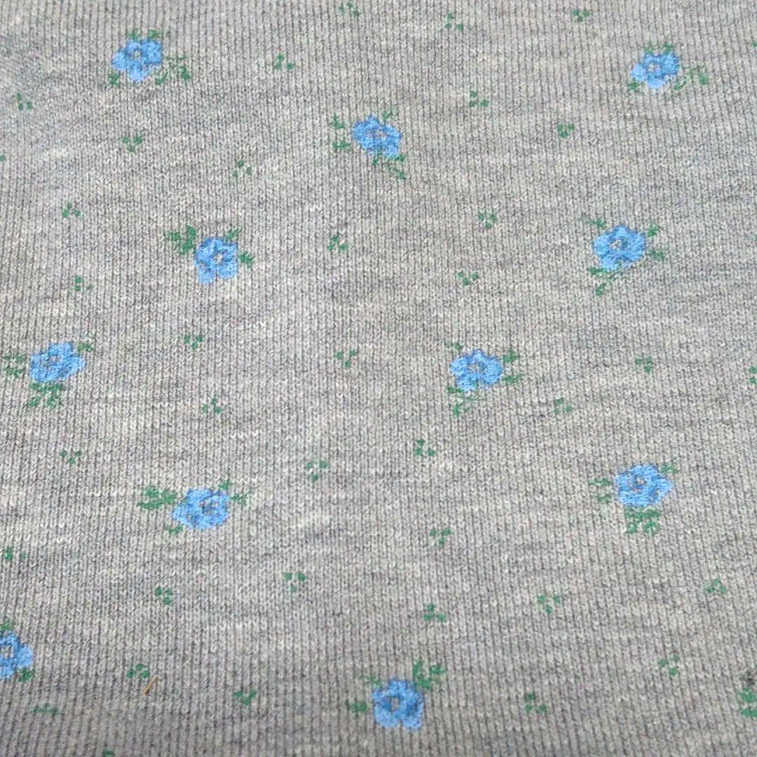 犬服 S わんこの普段着　タイニーローズ　ブルー