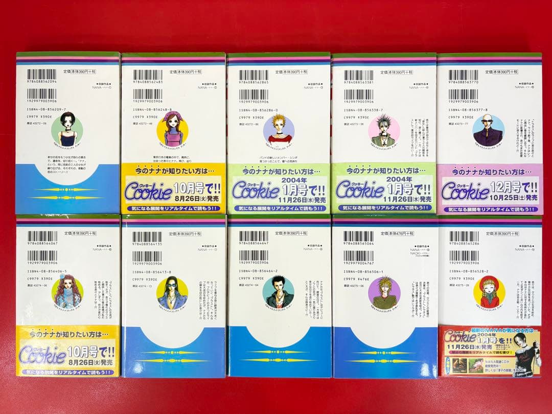 漫画コミック【NANA-ナナ- 1-21巻＋7.8巻・全巻完結セット】矢沢あいC