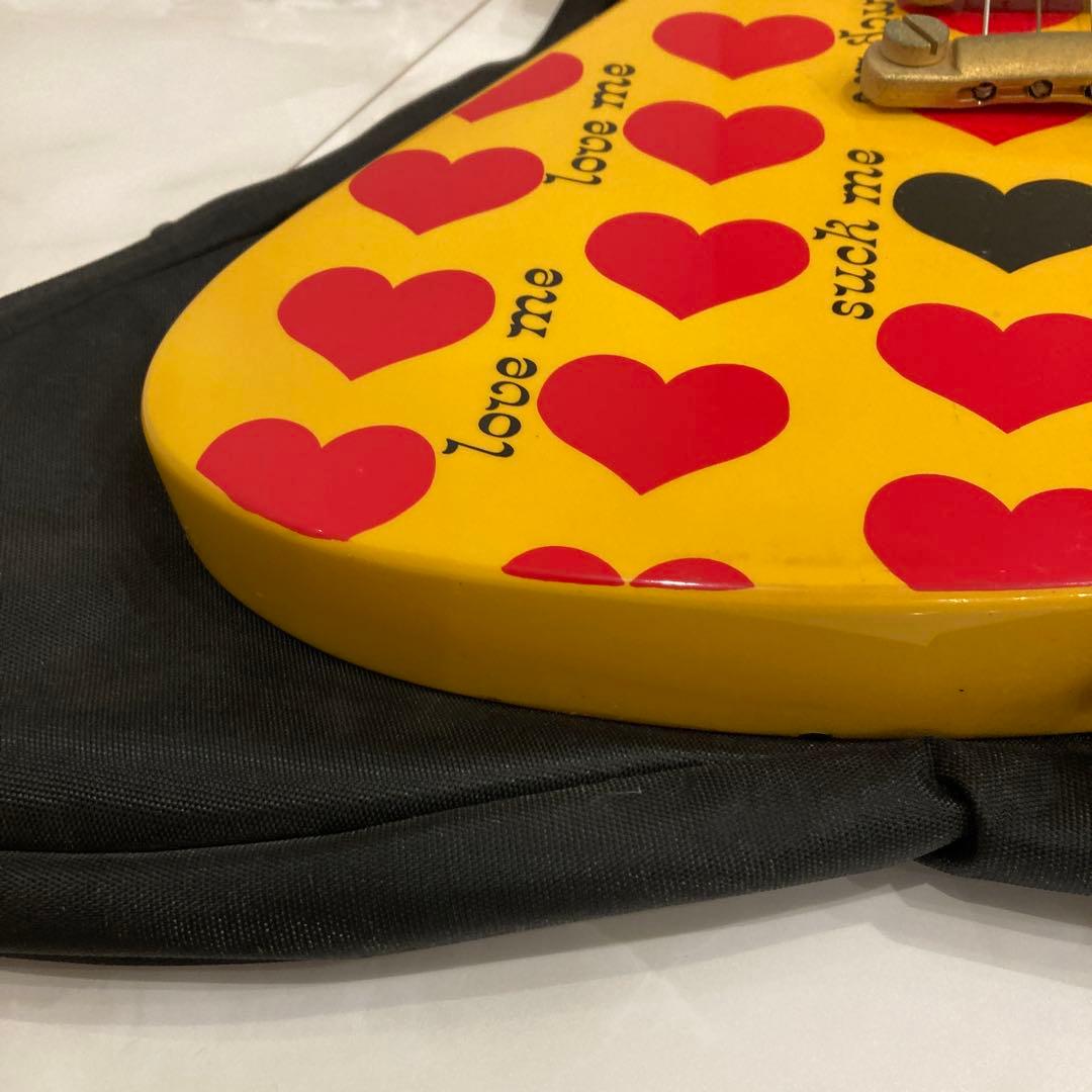 Burny MG-145S HY hide Model 】イエローハートギター