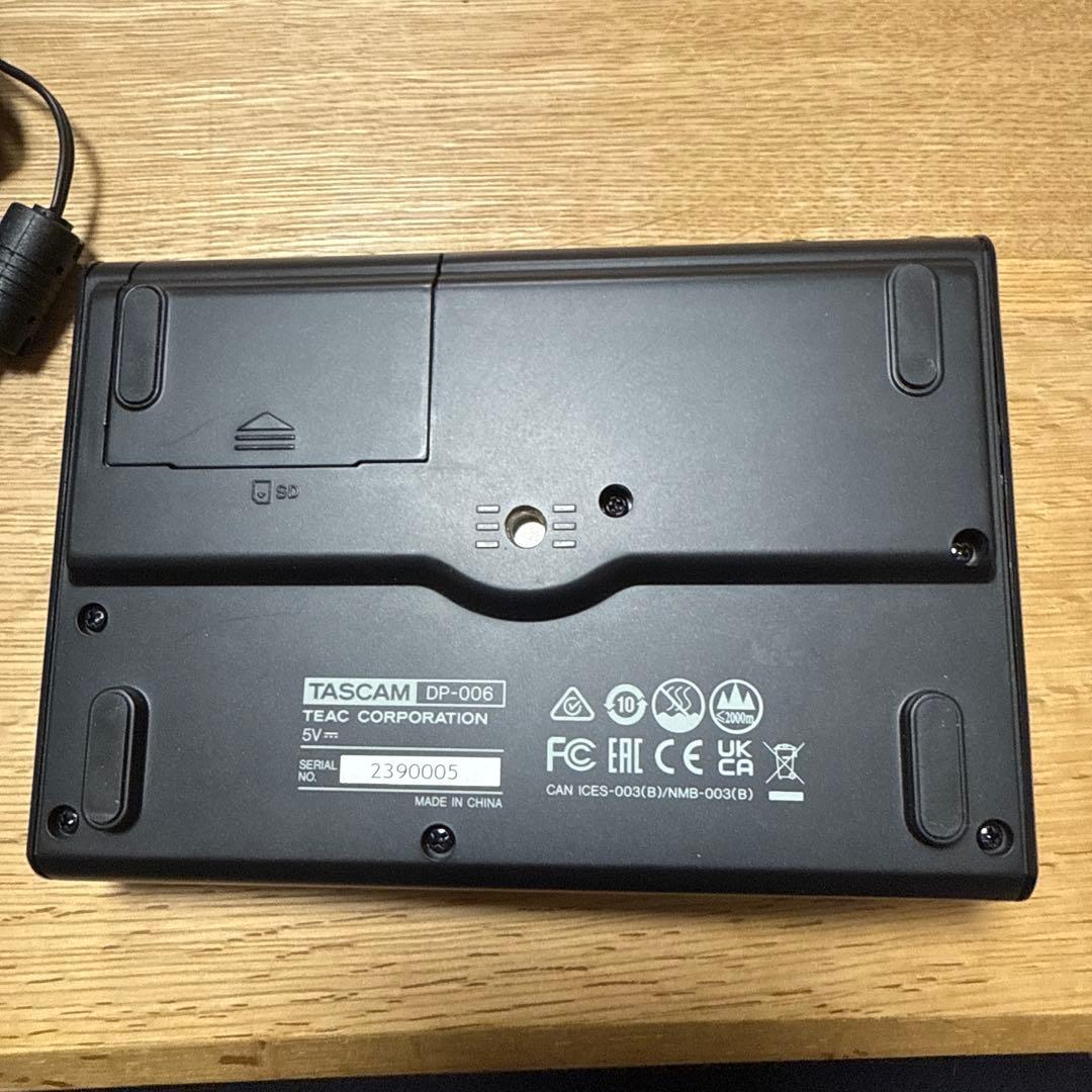 TASCAM DP-006 4トラックレコーダー