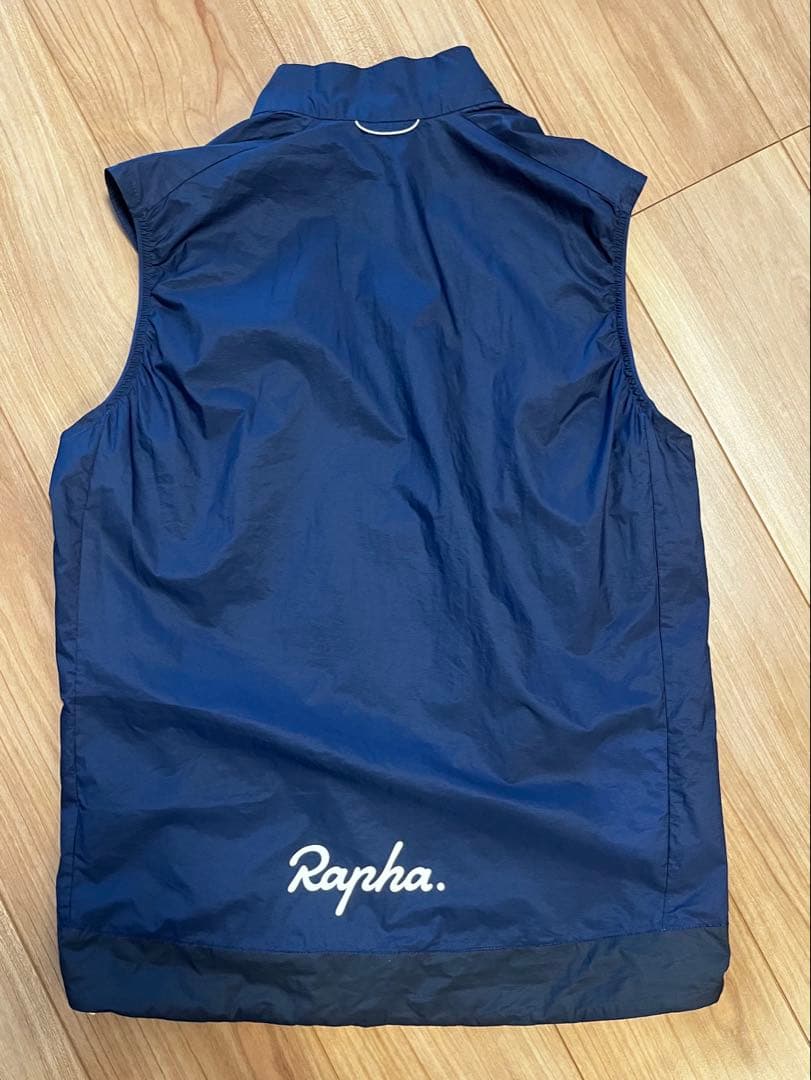 【値下げしました】Rapha サイクルジャージ ジレ　 S ネイビー　メンズ