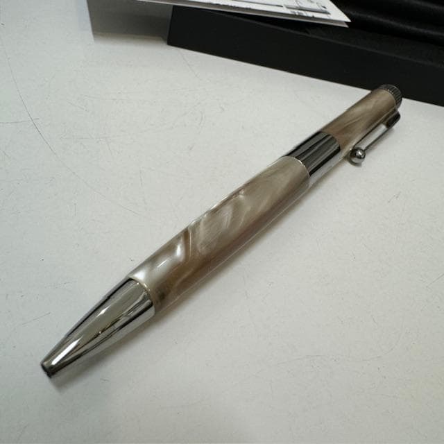 GA1492◆ロメオ ROMEO №3 ボールペン イタリアンベージュ 未使用♪