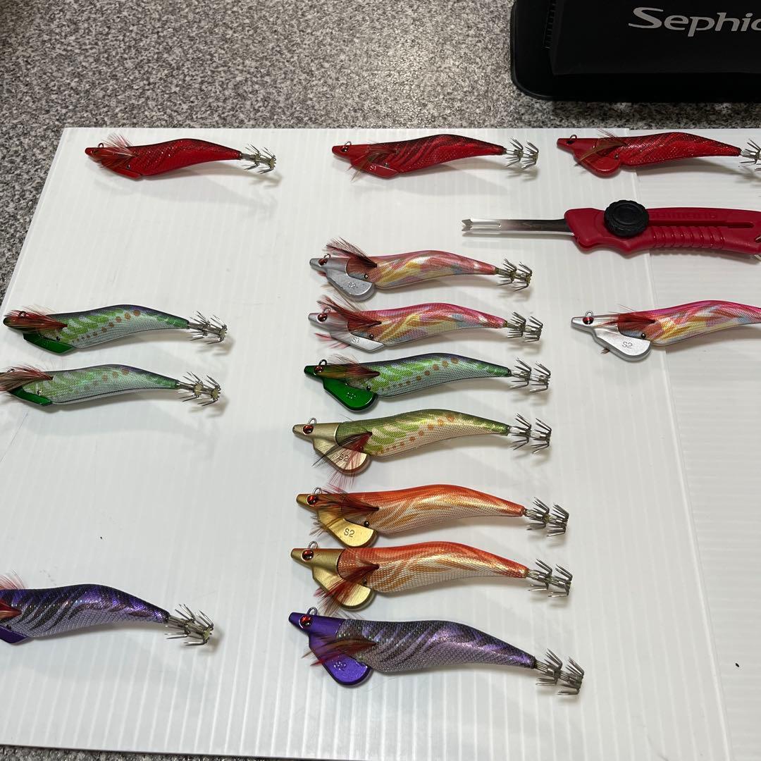 シマノ旧アントラージュ　エギフルセット