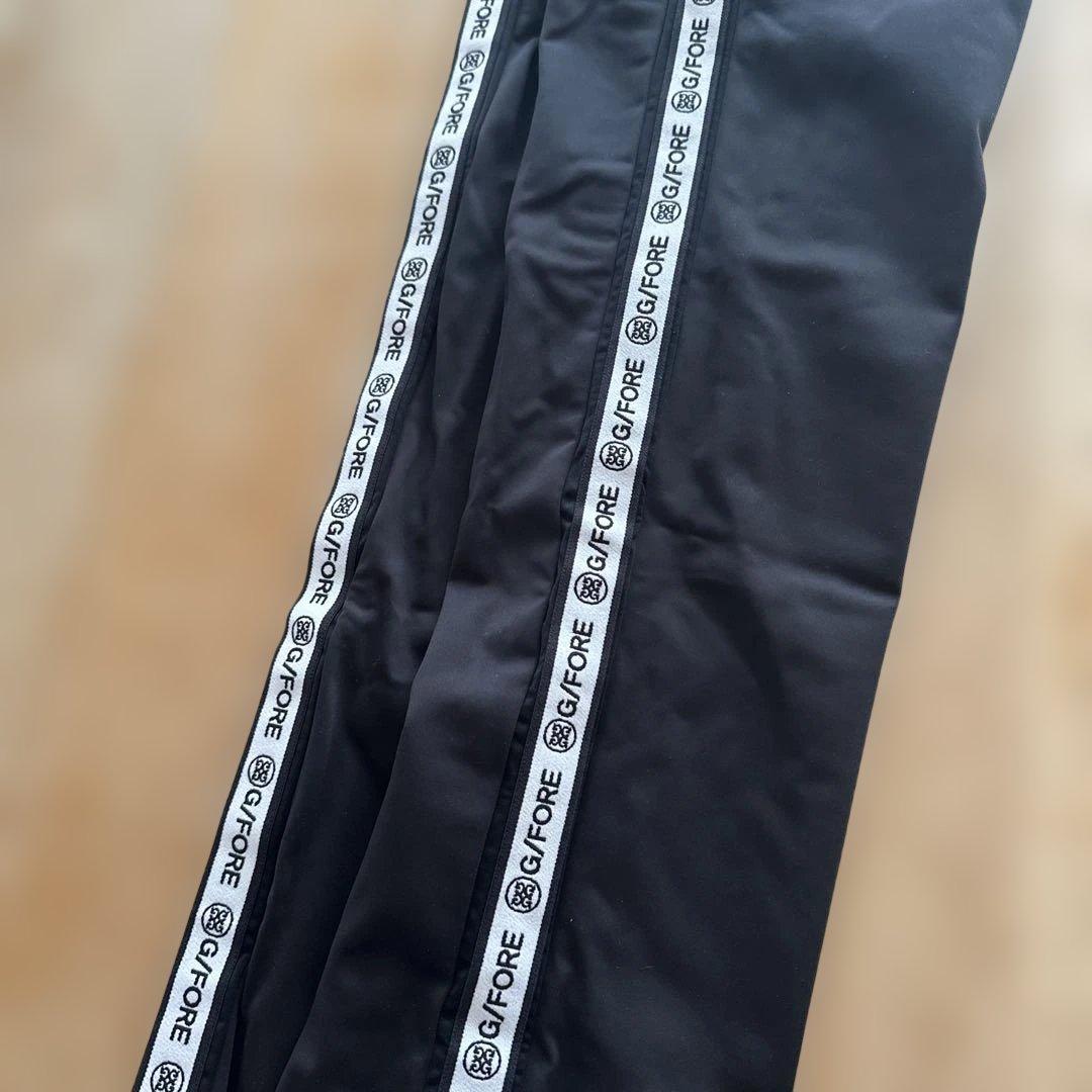 値下　ジーフォア　ブラック　裏起毛パンツ　38 美品