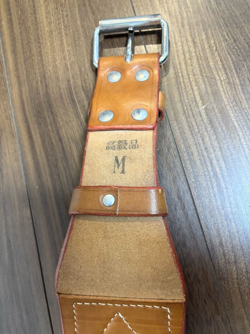 ウエサカ　UESAKA ベルト　シングルピン　M