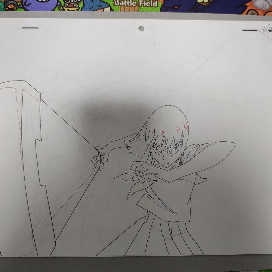 キルラキル 生動画 纏流子 鬼龍院皐月 過去 鮮血 トリガー