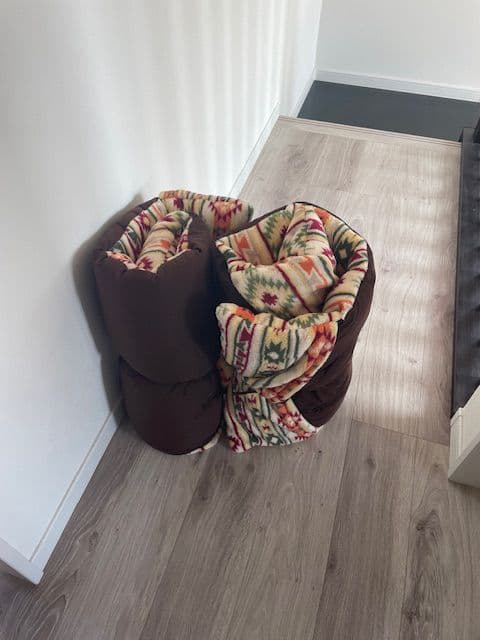 ハイランダー クライマックスローチェア用 難燃チェアカバー キリム ２個セット