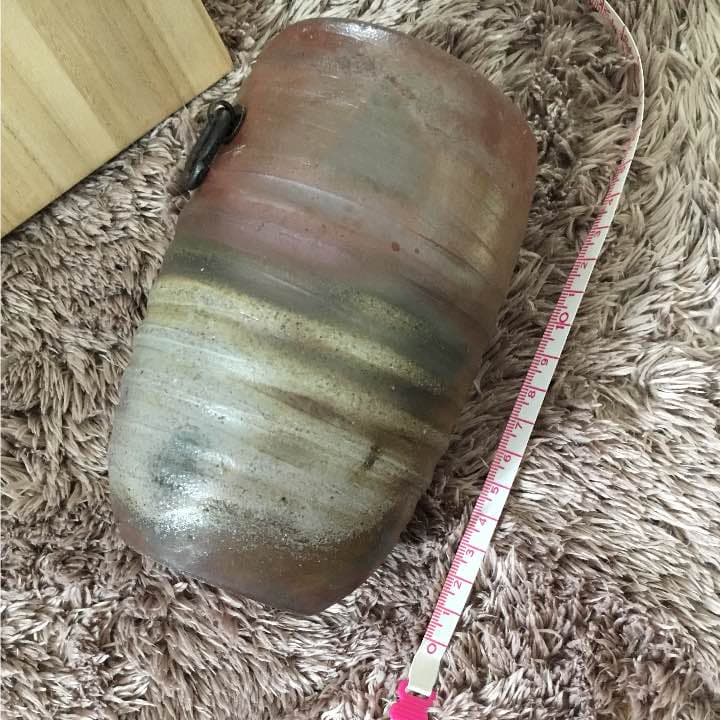 備前焼 花入れ 小川秀藏作