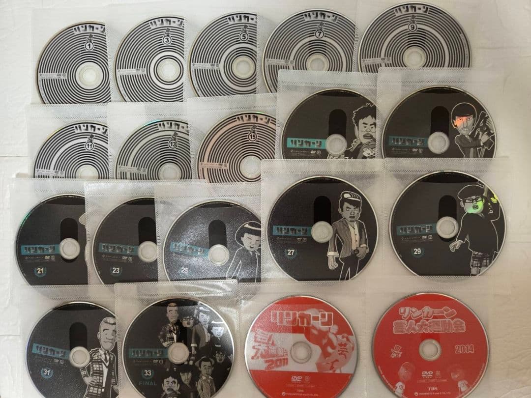 リンカーン DVD 全34巻 + 芸人大運動会 全4巻　全38巻　コンプリート