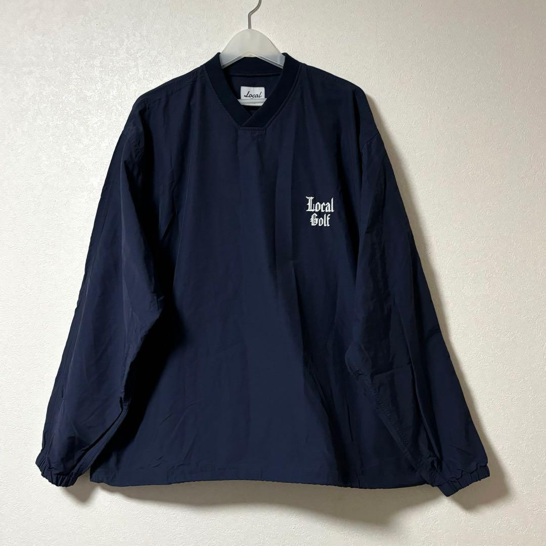 local golf セットアップ　ゴルフ　ナイロン　刺繍　M