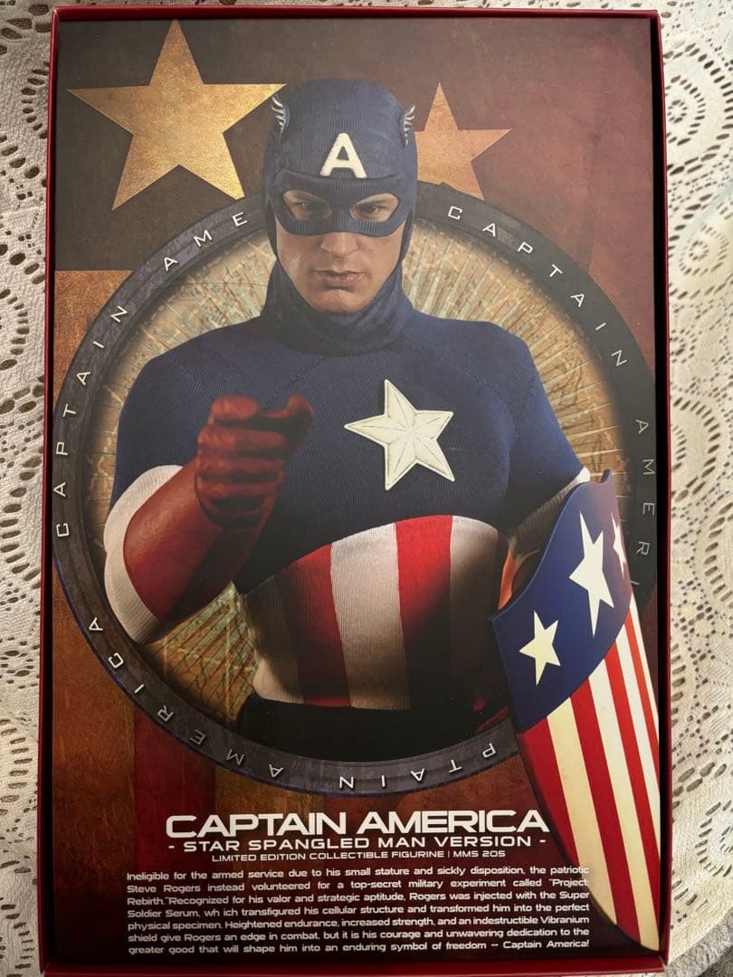 ホットトイズ キャプテンアメリカ アーミー・マスコット版　ムービーマスターピース